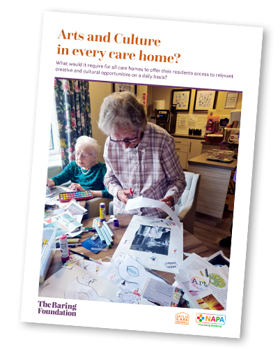 Arts and Culture in Every Care Home?