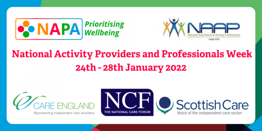 Activity Providers Week 2022 - NAPA